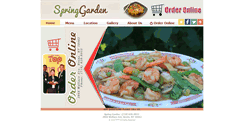 Desktop Screenshot of bronxspringgarden.com